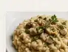 Різото з сушеними білими грибами